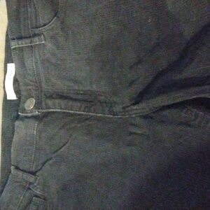 LOFT size 10/30 Flare Crop dark navy courdoroy pants EUC